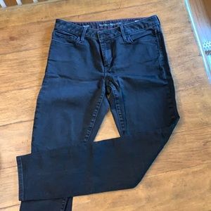 Banana Republic black straight leg jeans
